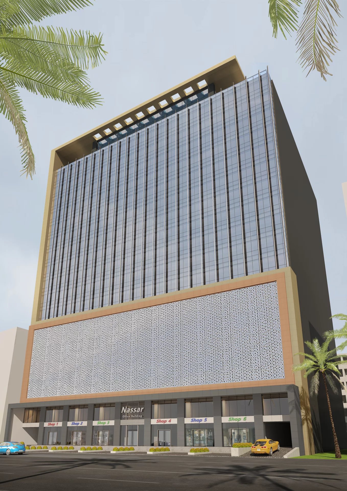 Bureaux neufs modernes à louer Plateau Avenue NOGUES